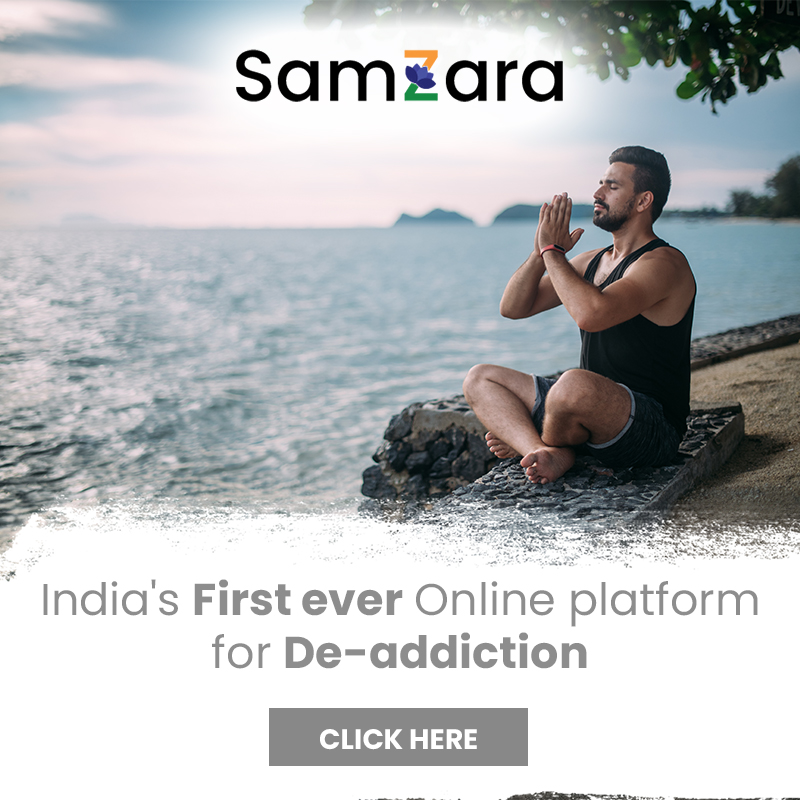 SamZara Ad India First ever Online platform for de-addiction