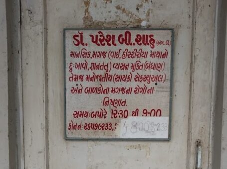 Dr. Paresh B. Shah, Ahemdabad, Gujarat – 380009