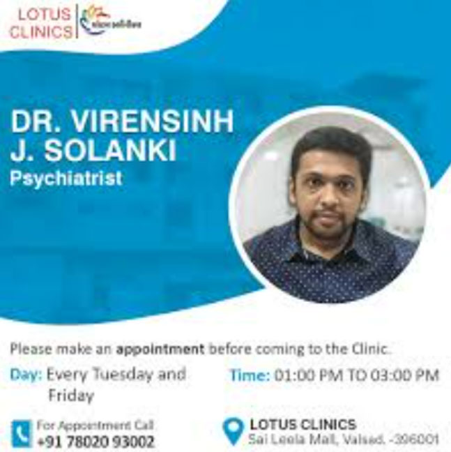 Dr. Virensinh Solanki, Valsad, Gujarat