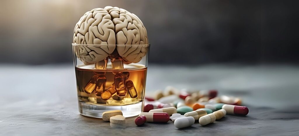 Addictive behaviour starts in the brain.