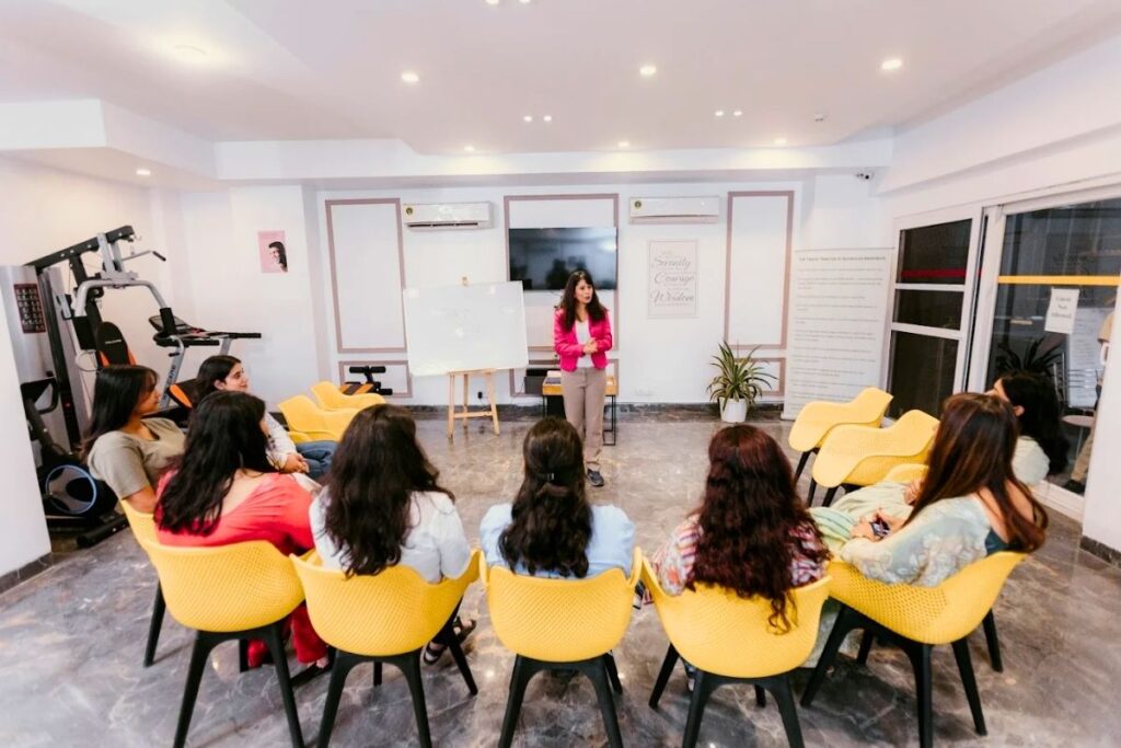 Counselling session at a rehab centre, focused on life after rehab in 2025