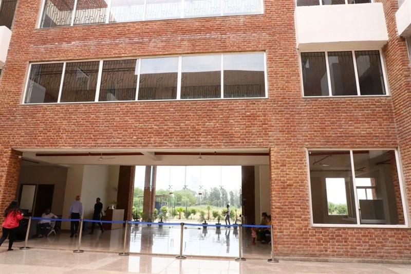 A constructed building of the leading Nasha Mukti Kendra in India.