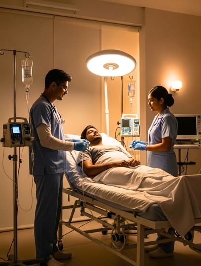 Detoxification treatment at Nasha Mukti Kendra in India with expert medical staff