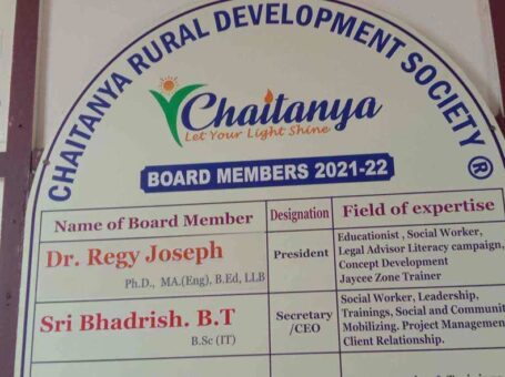 Sri Chaitanya Kalanjali Rural Development Organisation, Bapatla, Andhra Pradesh – 523135