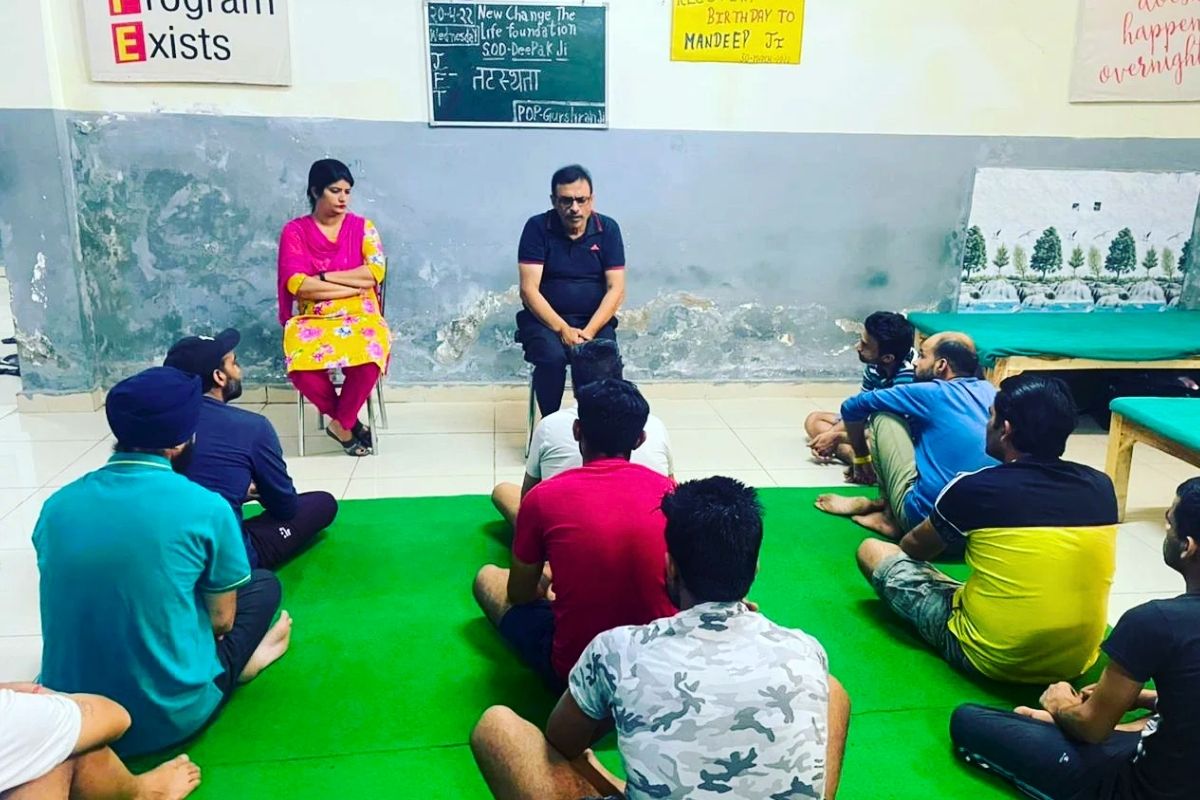 Nasha Mukti Kendra in Ambala recovery environment