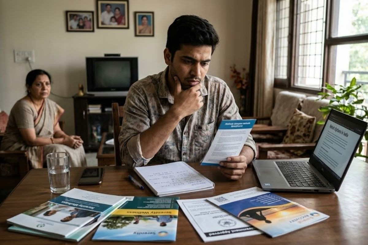 A person choosing a rehabilitation centre with licensed addiction therapists