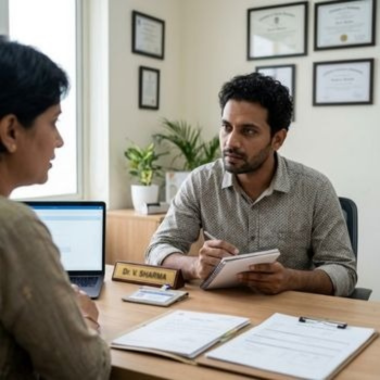 A person choosing a rehabilitation centre with holistic recovery support services