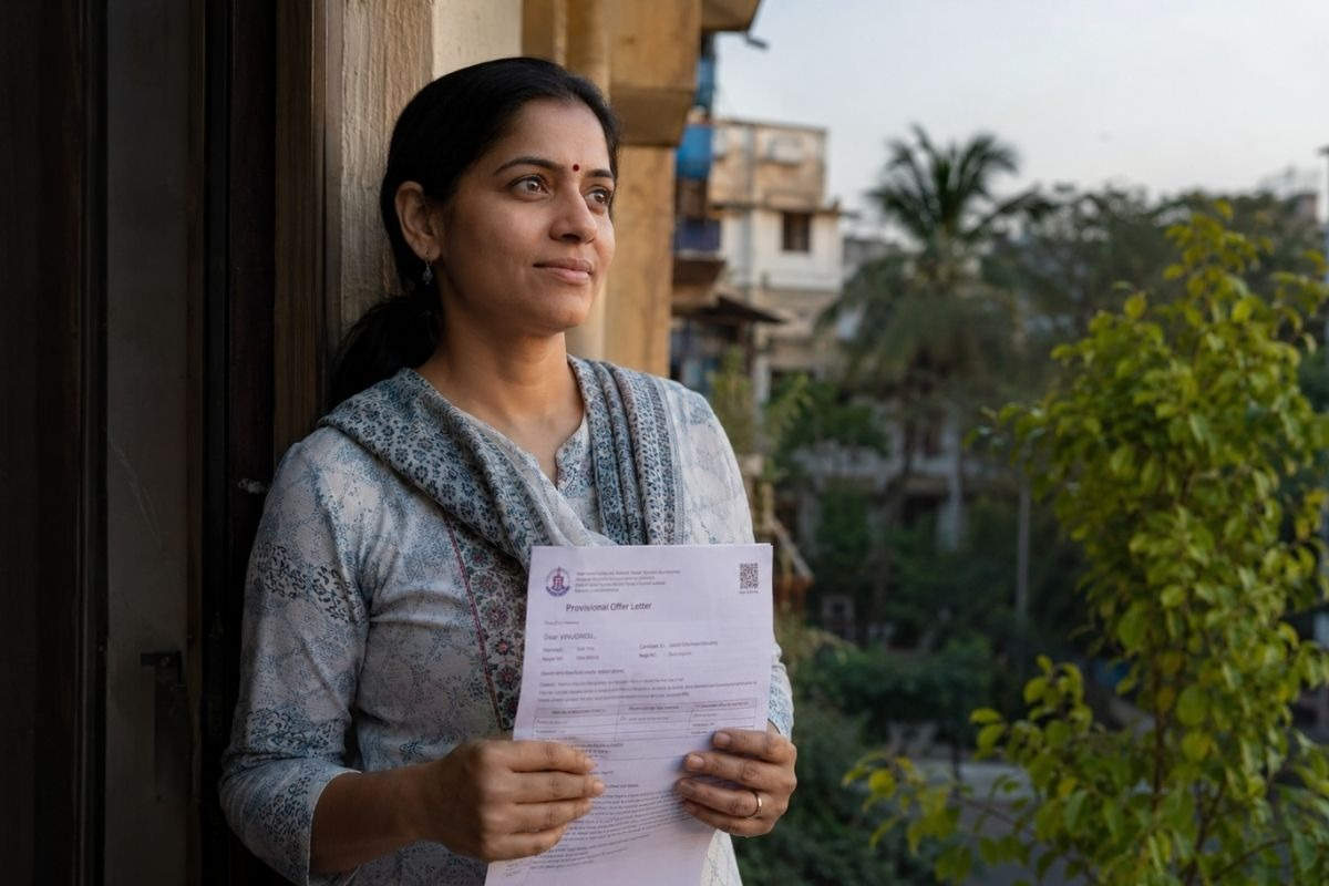 Woman reviewing a Reliable Nasha Mukti Kendra Near Me with Patient Reviews and star ratings.