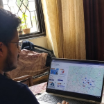 Person using an online directory to find a Trustworthy Rehab Centre in India.