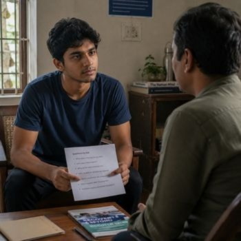 Counsellor supporting students at Rehab Centers That Allow Patients to Continue Their Online Education While Admitted.